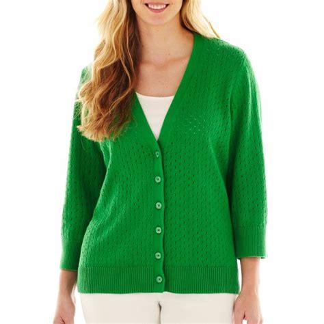 jcpenney womens cardigans|sweaters for women over 50 jc penney.